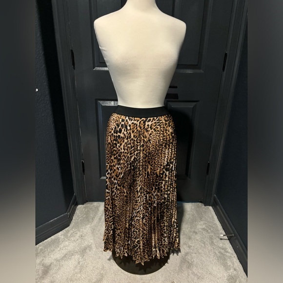 Zadig & Voltaire Brown Black Maxi A-Line Skirt - Picture 1 of 5